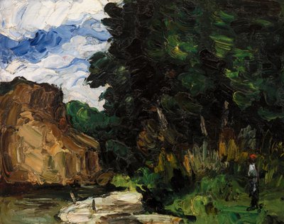 River Bend by Paul Cézanne
